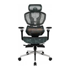 Крісло ігрове GT Racer X-7002 Black/Black/Green (X-7002 Black/Black/Green (Massage))