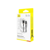 Дата кабель USB AM to USB-C 2.0m 60W black/gold Baseus (P10377802U01-02)