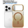 Чохол до мобільного телефона BeCover FIBRA Shock-Proof MagSafe Apple iPhone 17 Pro Gold (715463)
