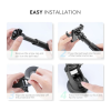 Універсальний автотримач Ugreen LP200 Gravity Phone Holder with Suction Cup Black (60990B)