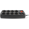 Мережевий фільтр живлення REAL-EL RS-Protect 505, 5m, black (EL122300046)