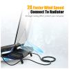 Дата кабель USB 2.0 AM/AM 0.5m 5Gbps Essager (EXCAA2-YTB01)
