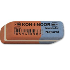 Гумка Koh-i-Noor combined eraser BlueStar, 6521/80 (6521080006KD)