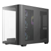 Корпус для ПК OCYPUS IOTA C70 BK CURVE ARGB DIGITAL (IOTA-C70-BKD400CD-GL)