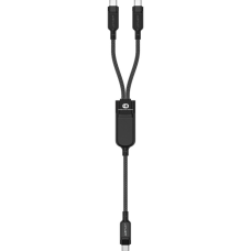 Дата кабель USB 2.0 USB-C 2in1 0.8m + sub 0.4m, 100W, C5-11 Acefast (6974316280149)
