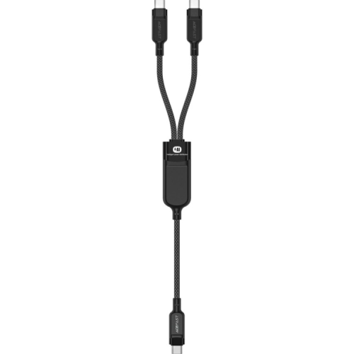 Дата кабель USB 2.0 USB-C 2in1 0.8m + sub 0.4m, 100W, C5-11 Acefast (6974316280149)