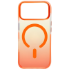 Чохол до мобільного телефона BeCover FIBRA Shock-Proof MagSafe Apple iPhone 17 Pro Orange (715465)