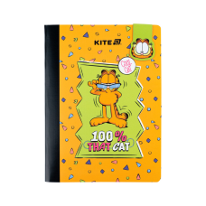 Блокнот Kite з магнітною закладкою Garfield А5, 60 аркушів, клітинка (GF25-192)