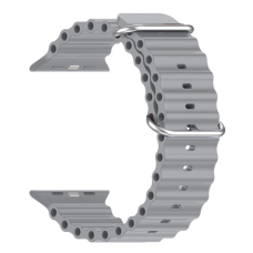 Ремешок для смарт-часов Armorstandart Ocean Band для Apple Watch 49/46/45/44/42 (Series 1-3) Cloudy Grey (ARM85141)