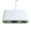 Порт-репликатор Extradigital USB Type-C to VGA/USB 3.0/Type-C (0.15m) (KBV1690)