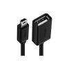 Перехідник OTG USB 2.0 AF to Mini 5P 0.1m US249 black Ugreen (10383)