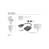 Перехідник VGA to HDMI (M/F), Full HD Digitus (DA-70473)