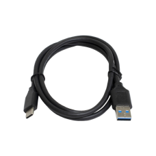 Дата кабель USB 3.0 AM to USB-C 1.0m black Patron (CAB-PN-USB3-TYPEC-1M)