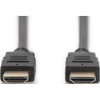 Кабель мультимедійний HDMI M to HDMI M 2.0m 4K60Hz w/Ethernet black Digitus (DB-330123-020-S)