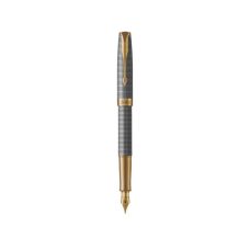 Ручка пір'яна Parker SONNET 17 Cisele Silver GT  FP18 F (88 211)