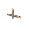 Ручка пір'яна Parker SONNET 17 Cisele Silver GT  FP18 F (88 211)