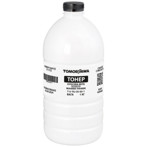 Тонер Kyocera Mita Ecosys MA4000/PA4000, 1 кг Tomoegawa (TSM-CK-03-1)