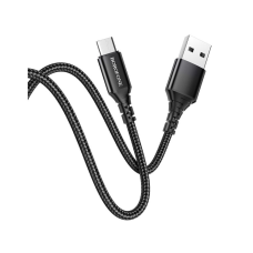Дата кабель USB 2.0 AM to Micro 5P 1.0m 2.4A BX54 black BOROFONE (6931474745811)