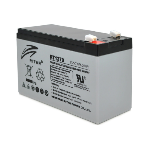 Батарея до ДБЖ Ritar AGM RT1270, 12V-7Ah (RT1270)