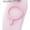 Чохол до мобільного телефона BeCover FIBRA Star Shine MagSafe Apple iPhone 17 Air Light Pink (715421)