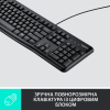 Клавіатура Logitech K120 Ukr (920-002643)