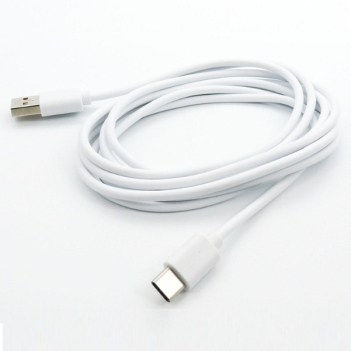 Дата кабель USB 2.0 AM to USB-C 2.0m white Dengos (PLS-TC-2M-WHITE)