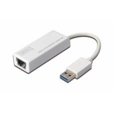 Перехідник USB 3.0 AM to RJ45 Ethernet 1000Mbps Digitus (DN-3023)