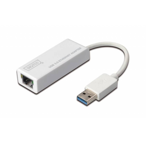 Перехідник USB 3.0 AM to RJ45 Ethernet 1000Mbps Digitus (DN-3023)