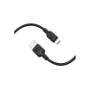 Дата кабель USB 2.0 AM to Micro 5P 3.0m Lenny silicone BX113 black BOROFONE (6941991115547)