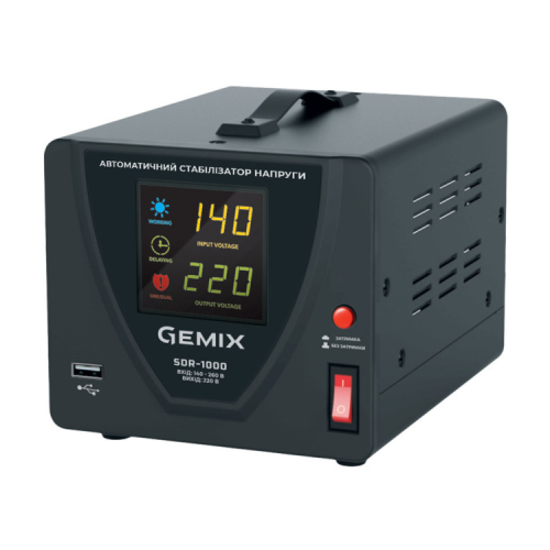 Стабілізатор напруги Gemix SDR-1000 (SDR1000.700W)