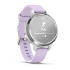 Смарт-часы Garmin Lily 2 Active, Silver/Jasmine Purple, Silicone, (010-02891-01)
