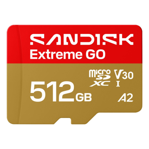 Карта пам'яті SanDisk 512GB microSDXC class 10 UHS-I Extreme GO (SDSQXGN-512G-GN6MN)
