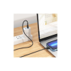 Дата кабель USB 2.0 AM to Lightning 1.0m 2.4A X83 black HOCO (6931474770868)