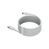 Дата кабель USB 2.0 AM to USB-C Simple WisdomKit (2PCS) 1.5m 5A white Baseus (TZCATZJ-02)