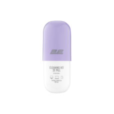 Спрей для очистки 2E PILL 140ml Liquid for office equipment +Microfibre 20 cm, white-lilac (2E-SK140LC)