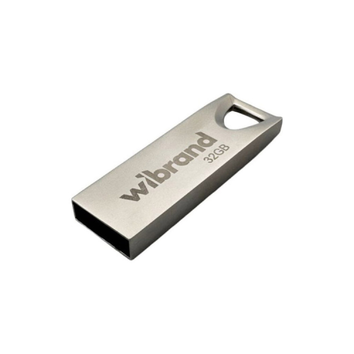 USB флеш накопичувач Wibrand 32GB Taipan Silver USB 2.0 (WI2.0/TA32U2S)