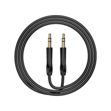 Кабель мультимедийный 3.5mm M to 3.5mm M black BOROFONE (6974443389166)