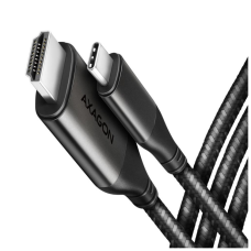 Кабель мультимедійний USB-C to HDMI M 1.8m black AXAGON (RVC-HI2MC)