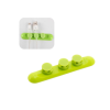 Держатель для кабеля Extradigital CC-952 Cable Clips, Green (KBC1704)