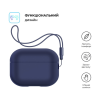 Чохол для навушників Armorstandart Silicone Case with straps для Apple Airpods Pro 2 Dark Blue (ARM68609)