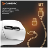 Мишка GamePro Genesis Ranker Wireless/Bluetooth/USB White (GM012W)