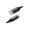 Дата кабель USB 2.0 AM to USB-C 1.2m 60W black Acefast (6974316284482)