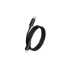 Дата кабель USB-C to Lightning 1.0m PD30W silicone BX123 Leya black BOROFONE (6941991124174)