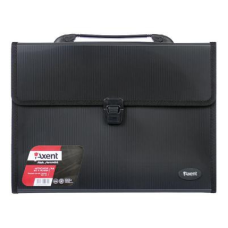 Папка - портфель Axent А4, 3 compartments, black (1601-01-А)