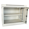 Шафа настінна GEAR 9U 19" 600x600x450 мм, + полка 19", grey (GWMSN-9U-600-600G)