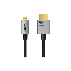 Кабель мультимедійний HDMI micro M to HDMI M 3.0m 8K60Hz Cabletime (CA915880)