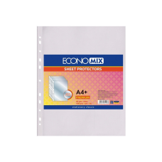 Файл Economix А4+ 40 мкм глянцевых, 100 штук (E31107)