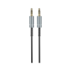 Кабель мультимедійний 3.5mm M to 3.5mm M 3.0m UPA31 Cindy spring AUX Black HOCO (6942007631235)