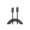 Дата кабель USB-C to USB-C 1.0m 60w black XO (NB-Q302B-CC.black)