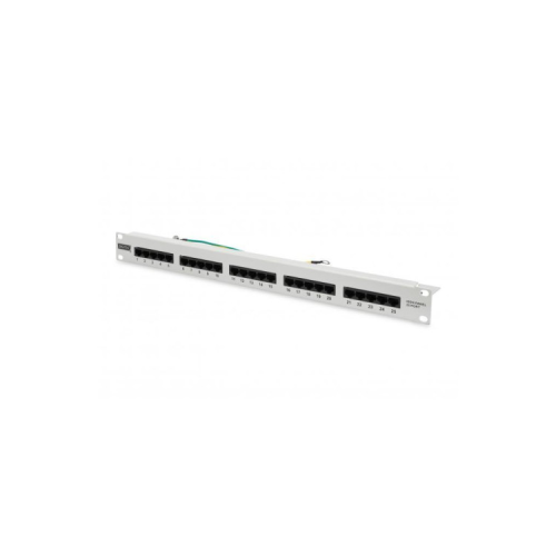 Патч-панель 19" 25xRJ-45 UTP cat.3, 1U Digitus (DN-91325-1)